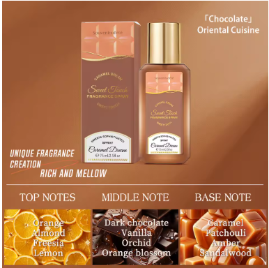 Caramel Dream Fragrance Spray Long-lasting Fragrance