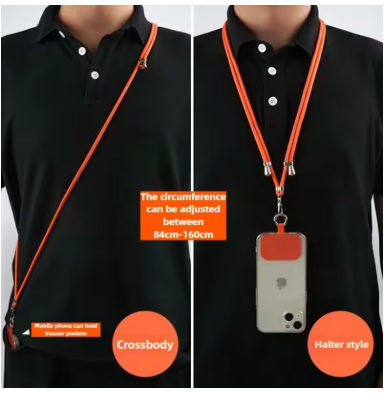 Crossbody  Necklace Strap Universal Mobile Phone Hanging Rope