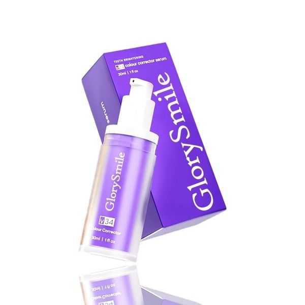 Hismile V34 Purple Whitening Toothpaste – Removes Stains & Yellowing for Brighter Teeth