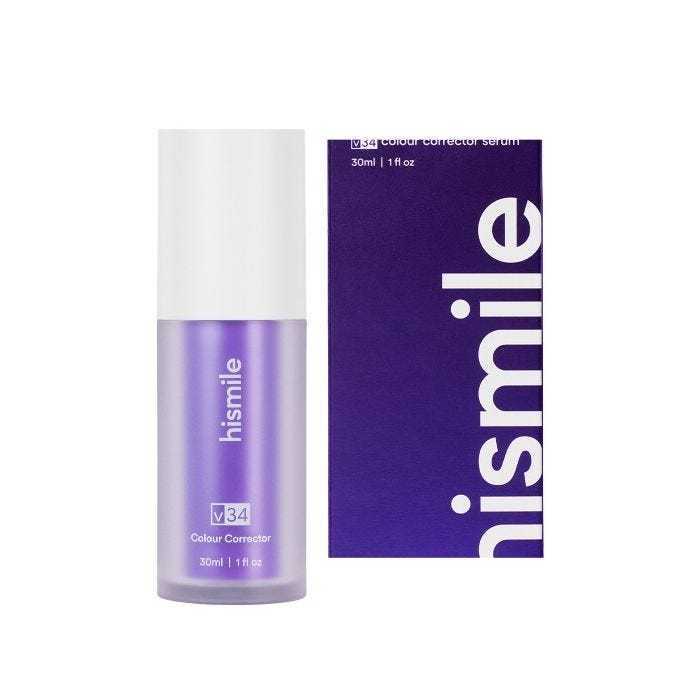 Hismile V34 Purple Whitening Toothpaste – Removes Stains & Yellowing for Brighter Teeth