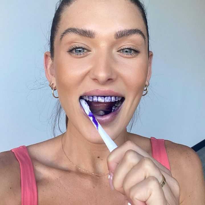 Hismile V34 Purple Whitening Toothpaste – Removes Stains & Yellowing for Brighter Teeth